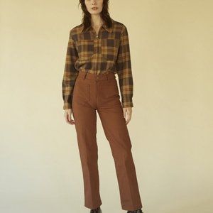 Lykke Wullf Perfected Ranch Pant Nutmeg size 4